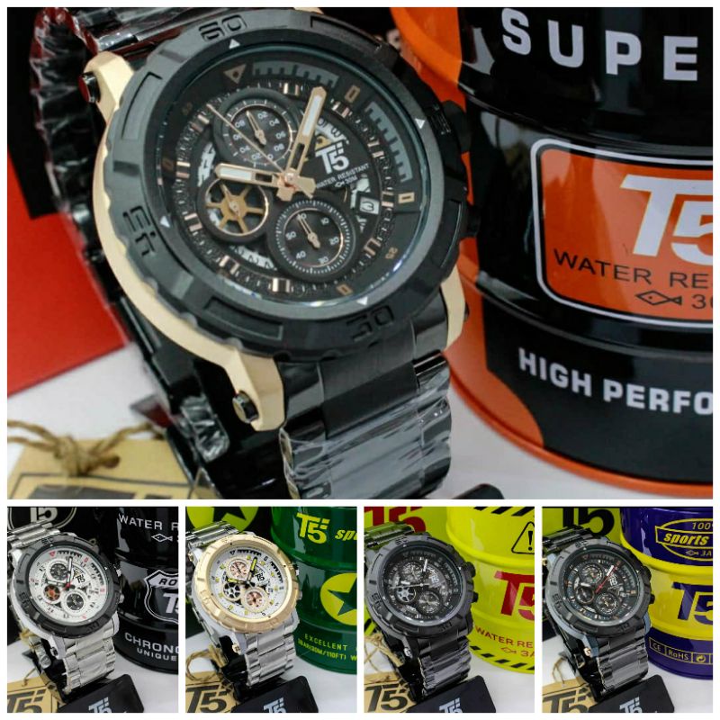 JAM TANGAN PRIA T5 H 3814G T5H3814G ORI