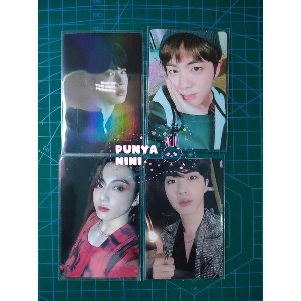 photocard bts pc jin jungkook concept pb route/clue/ynwa/hologram/bts world/be