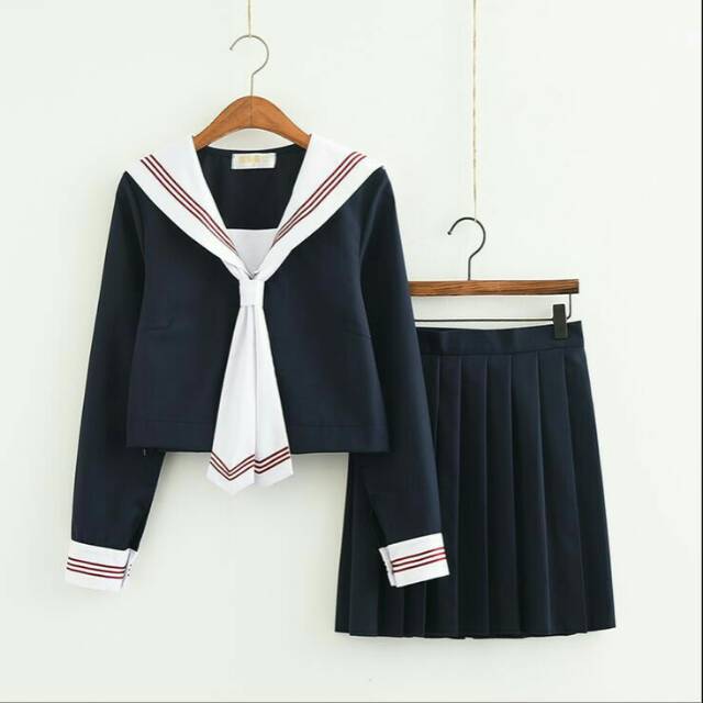 Seifuku (Ky016) High Quality -Japan Korean uniform cosplay seragam sekolah Jepang