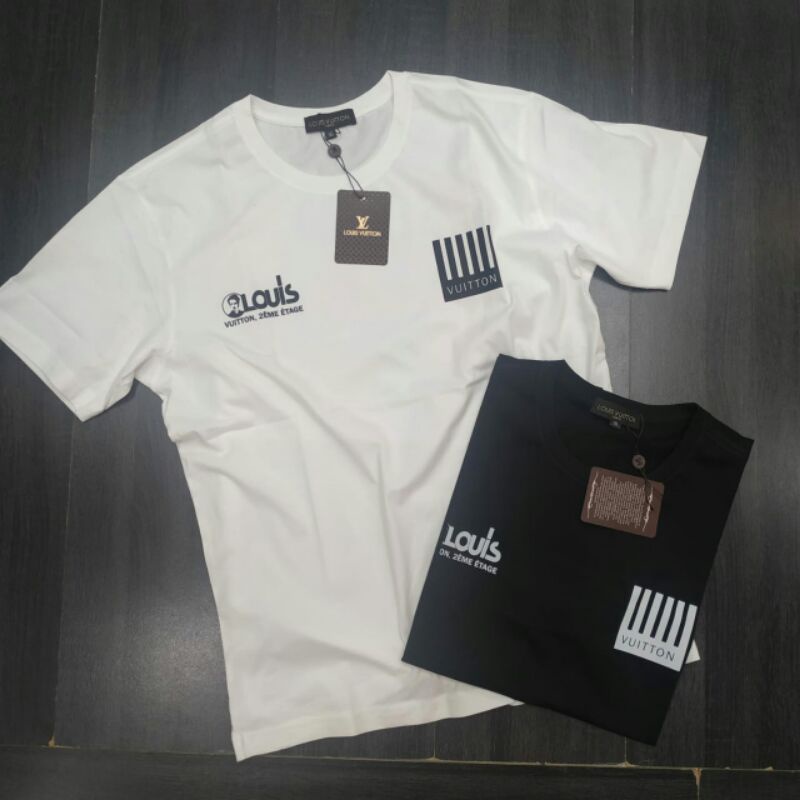 kaos pria import branded Chanel kualitas mirror 02