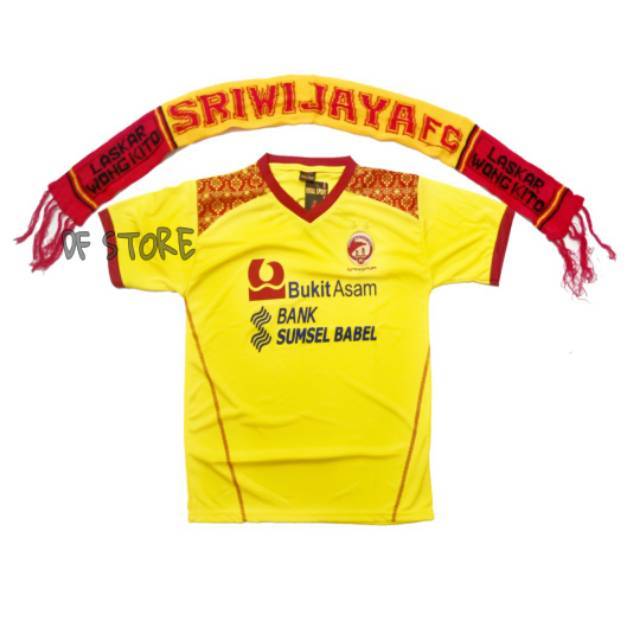 Promo Sriwijaya fc jersey dan syal sriwijaya