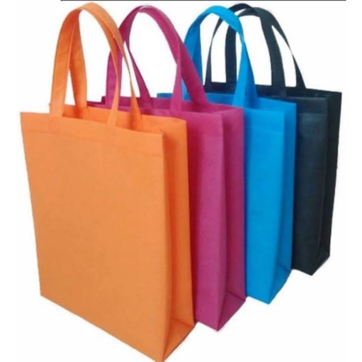 

TAS BELANJA - TAS SPUNBOND HARLE UKURAN 30X40 - TAS KAIN KANTONG POLOS - GOODIEBAG SEUVENIR