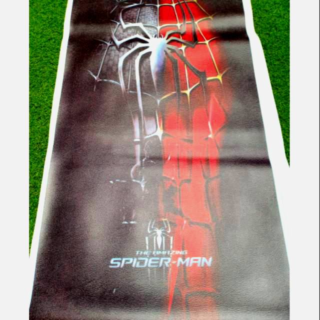 Kulit jok motor Full print Spiderman