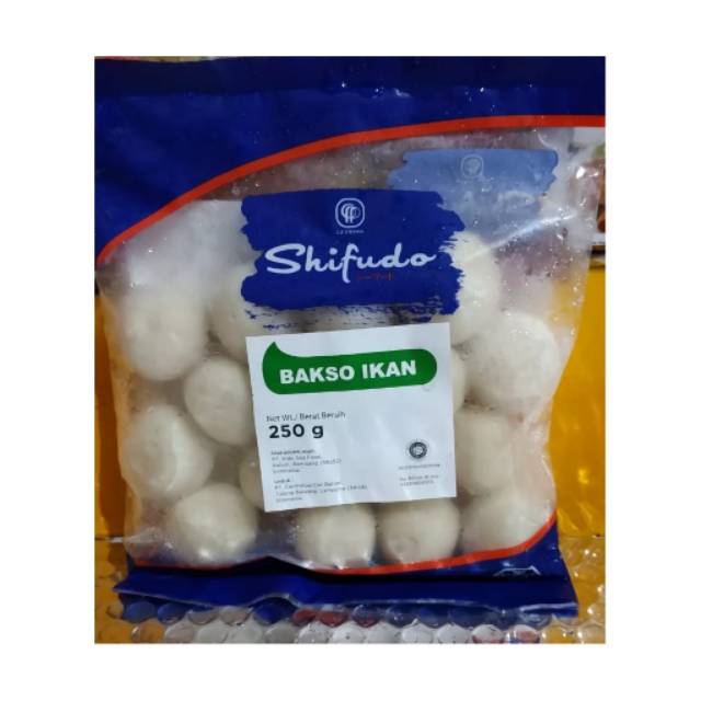 

Shifudo bakso ikan 250 gram baso ikan