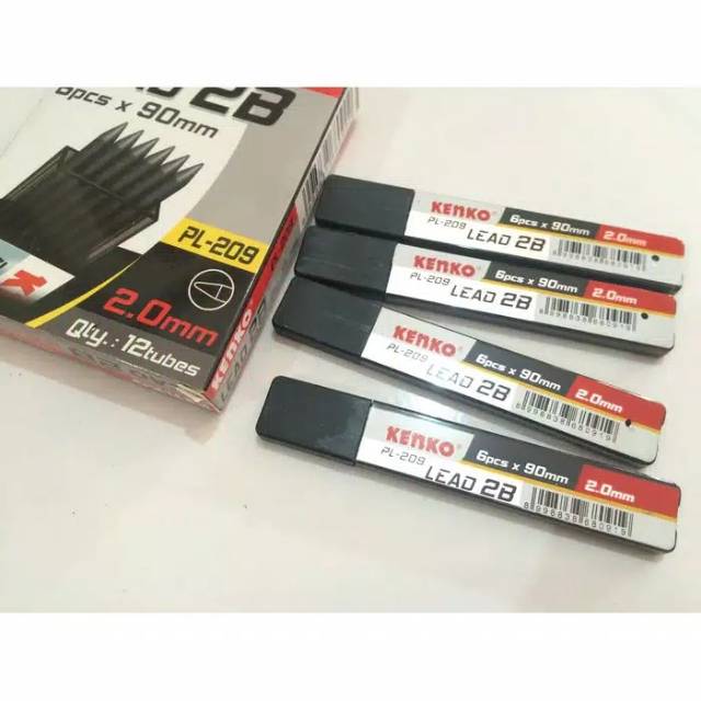 

Isi ulang / Refil pensil mekanik 2,00 mm