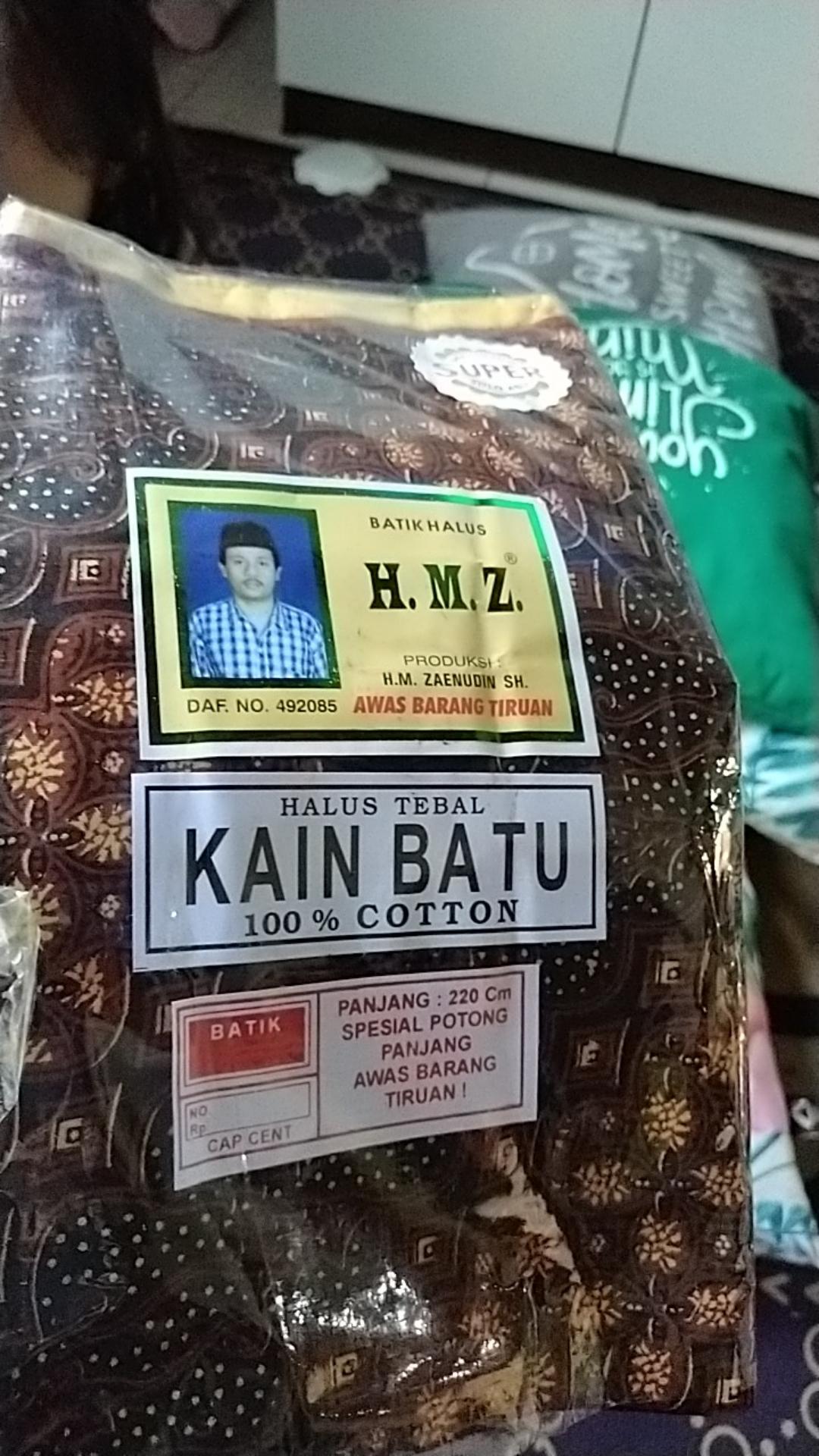 Kain Jarik Batik Cap Cent Hmz Solo Samping Kebat Panjang Kain Batu Halus Tapih Gendong Melahirkan