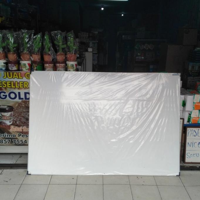 

Office & Stationery | Alat Tulis | Cemerlang White Board Single Face Non-Magnet 120 Cm X 180 Cm. | Best Seller