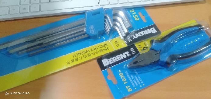 Berent Kunci L Set Panjang Hex Key 9 Pcs Long Bt2150