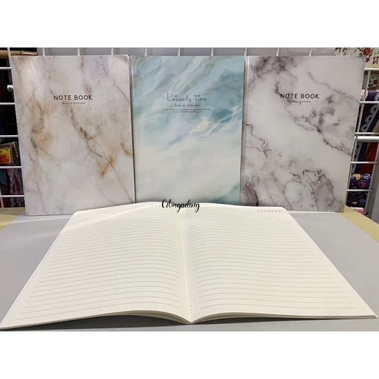 

NOTEBOOK BERGARIS B5 40 LEMBAR MARBLE MARMER SIMPLE POLOS AESTETIC NATURAL LUCU UNIK TRENDY BUKU CATATAN JOURNAL BERGARIS RING UNYU GROSIR MURAH LUCU ECER