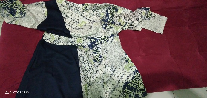 Baju Batik Wanita Modern Monalisa Genes M,l,xl Asli Pekalongan