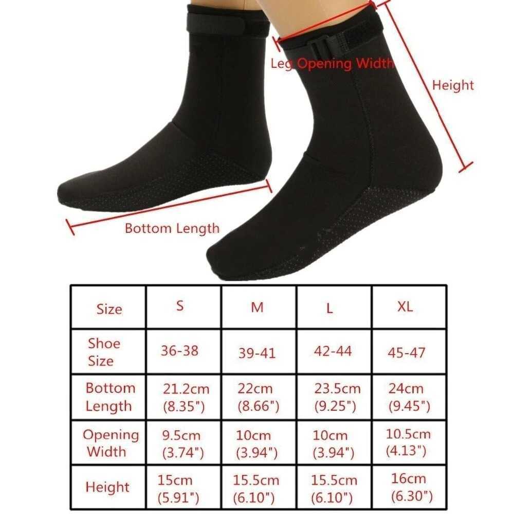 TG-ICA VKTECH Diving Socks Scuba Diving Kaus Kaki Menyelam Neoprene - JA3012