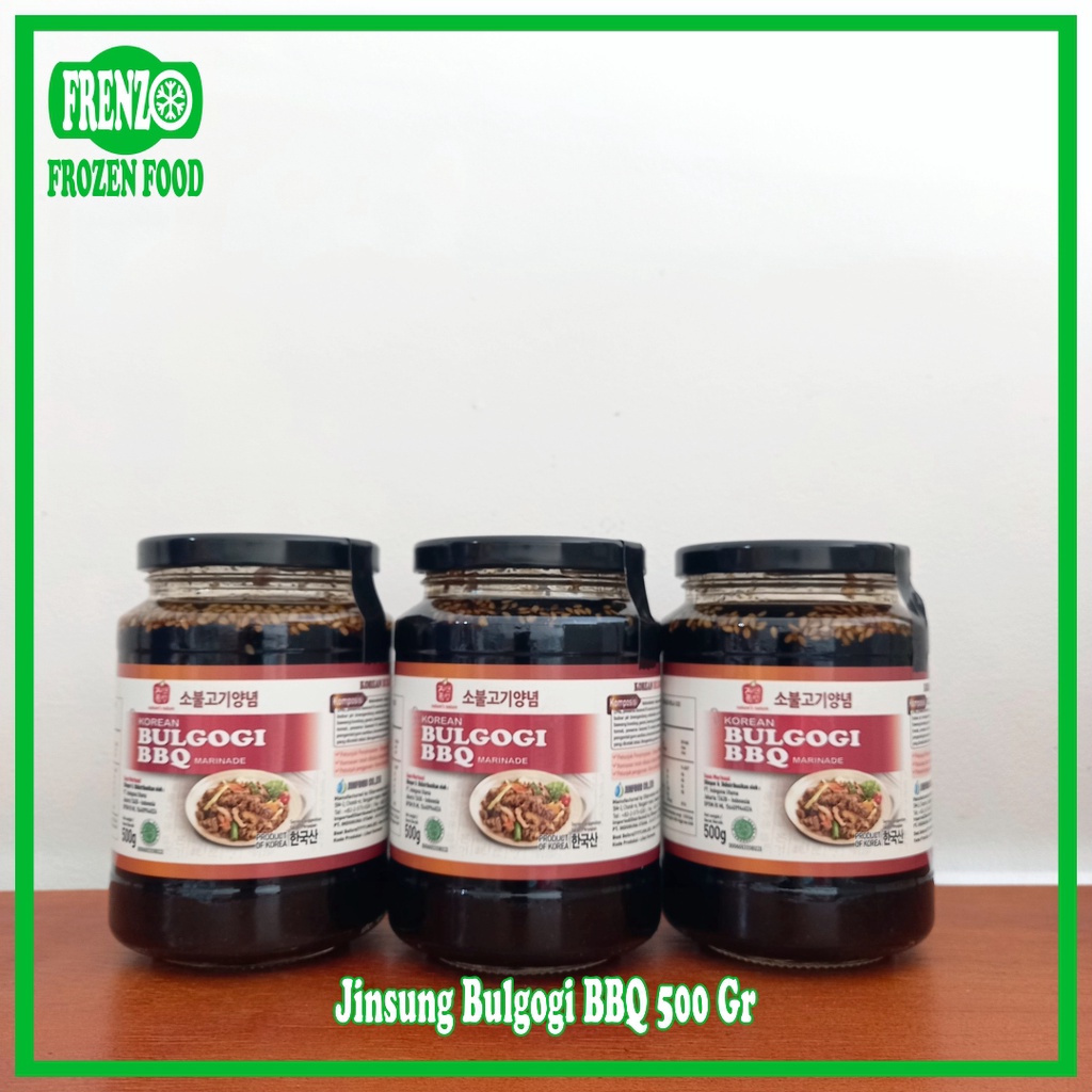 

Jinsung Bulgogi Marinade 500 Gr