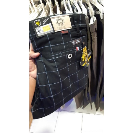 celana panjang tartan premium bahan melar