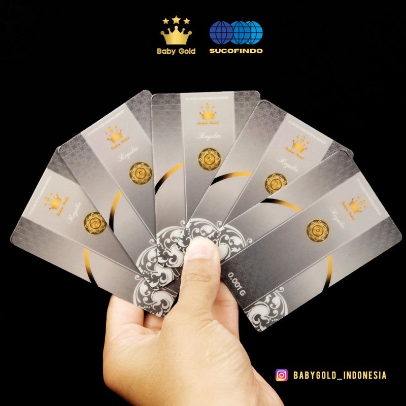 Logam Mulia 24 Karat 0.002 Gram Emas Mini Babygold Resmi Micro gold antam Minigold Asli Kecil Bandung Minigram-1