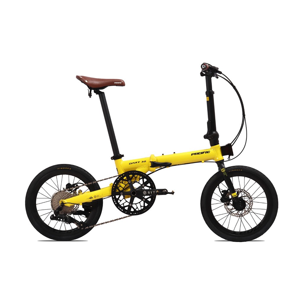 SEPEDA LIPAT PACIFIC DART 3.0 16&quot; FOLDING BIKE 10 SPEED DISC BRAKE HYDRAULIC REM HIDROLIK