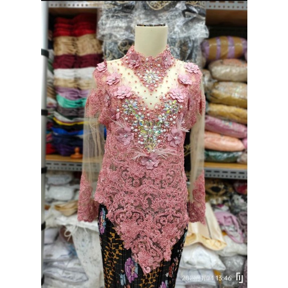 ATASAN KEBAYA TRIDI//ATASAN FULL PAYET MEWAH MODERN//KEBAYA