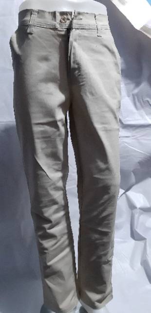 (BISA COD)CELANA CHINO PANJANG PRIA BAHAN TWILL STRET SIZE 27- 32  33-38