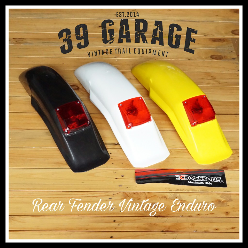 spakbor belakang trail klasik / spakbor belakang trail Tua / trail vintage / rear fender / xrossbone
