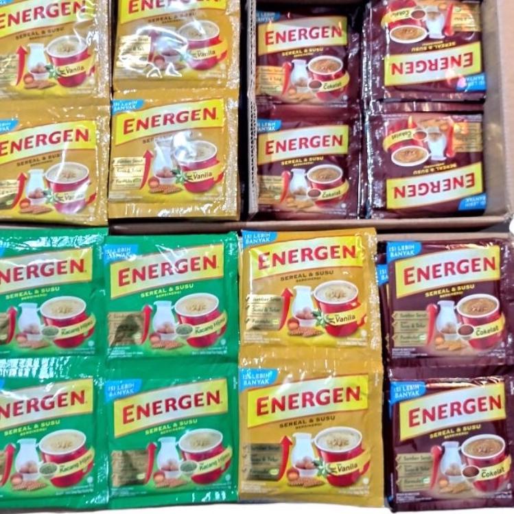 

BIG SALE ENERGEN COKLAT / ENERGEN VANILA / ENERGEN KACANG HIJAU SACHET 2699 ❤