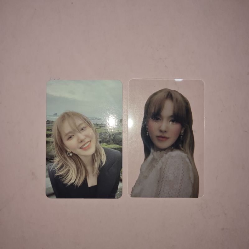 Photocard Wendy Red Velvet Like Water