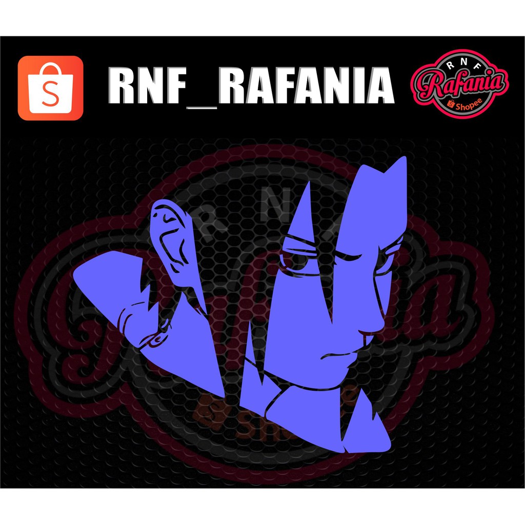 Sticker sasuke, anime naruto, stiker anime, stiker mobil stiker laptop stiker motor part 2