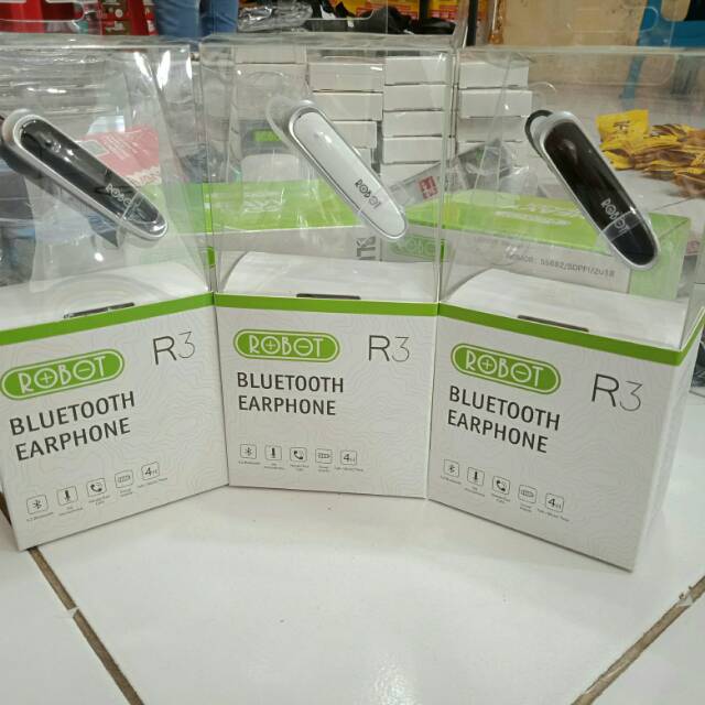 Headset Bluetooth Robot R3
