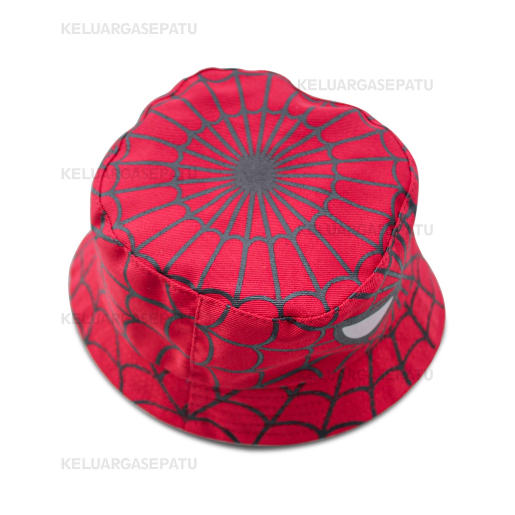 TOPI BUCKET ANAK LAKI LAKI TOPI BUCKET MOTIF SPIDERMAN TOPI BUCKET KARAKTER TOPI BUCKET ANAK MURAH