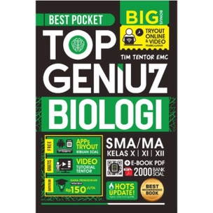 SMA The King Pocket Biologi Fisika Kimia Matematika Genius-TOP GENIUS BIOLOGI