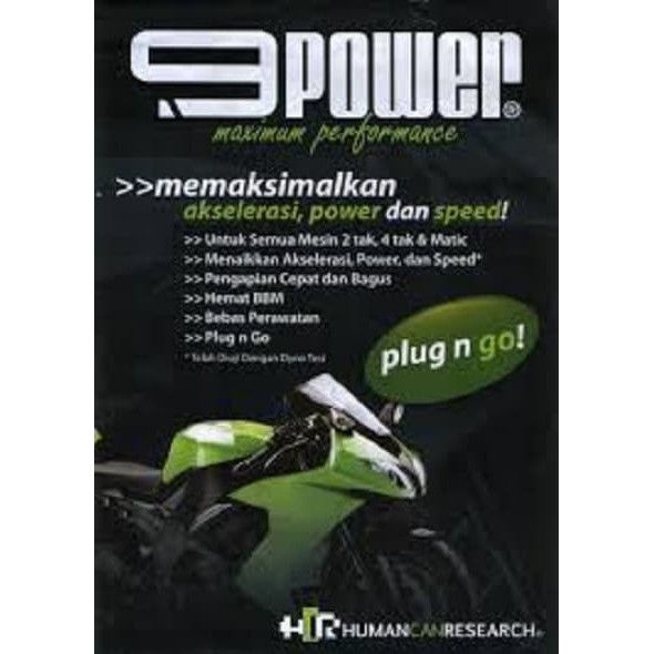 9Power 9 Power Booster Penguat Arus Penghemat Bbm Motor & Mobil. Ori