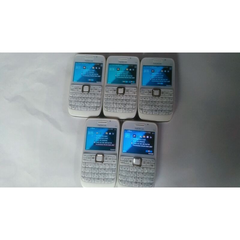 Nokia e63 symbian second normal original bukan refurbhies hp+batre+charger