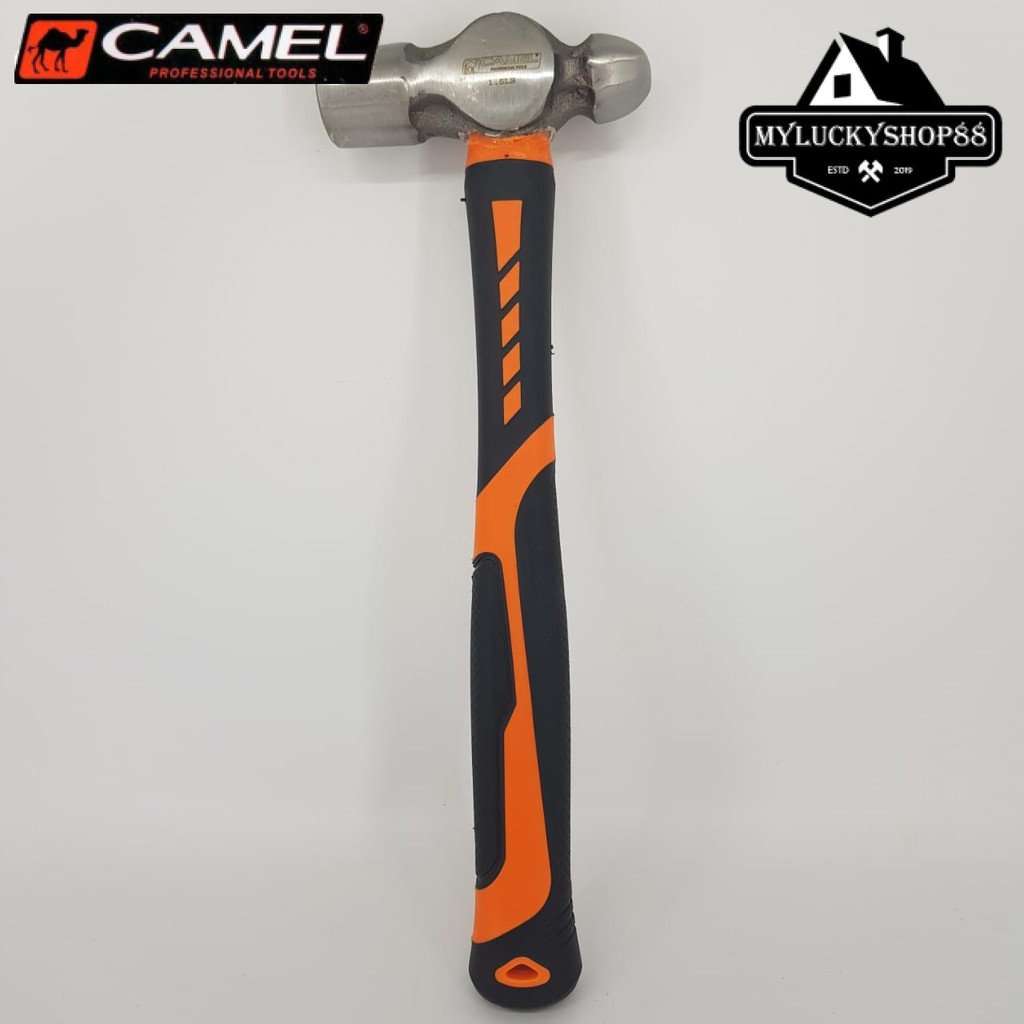 Camel Palu Konde 1.5LB Ball Pein Hammer Rubber Grip Karet 1.5 LB