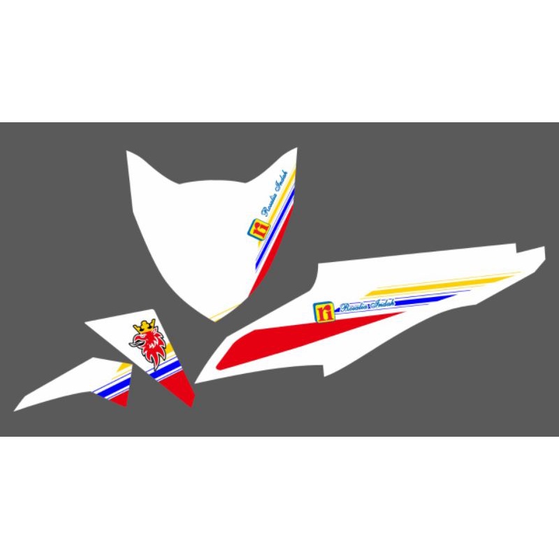 STRIPING STICKER BEAT FI LIVERY ROSALIA INDAH TRANSPARAN