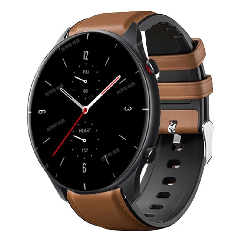 TALI JAM STRAP XIAOMI HUAMI AMAZFIT GTR 2 MODEL LEATHER RUBBER