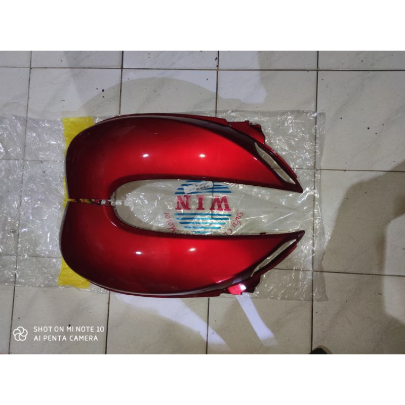 Cover Body Kanan Kiri Scoopy FI Tahun 2013-2016 Merah Maroon Kualitas Original