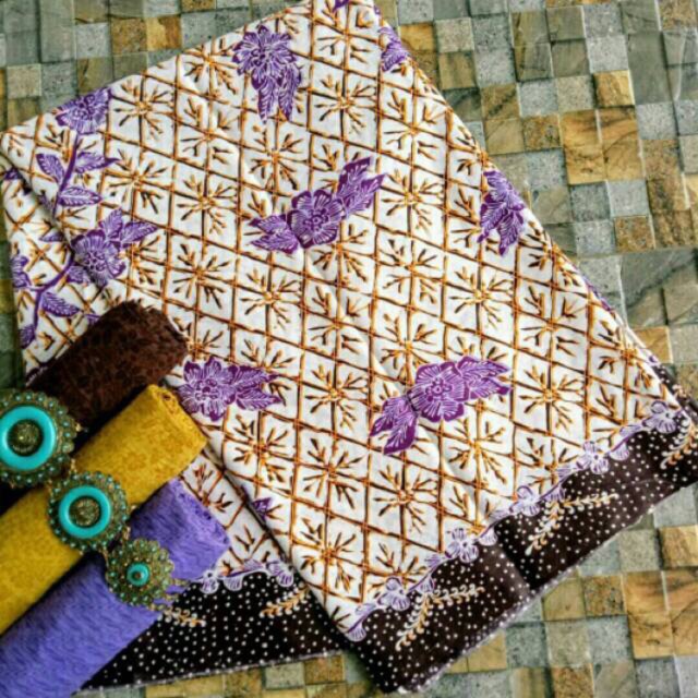 set kain batik dan embos