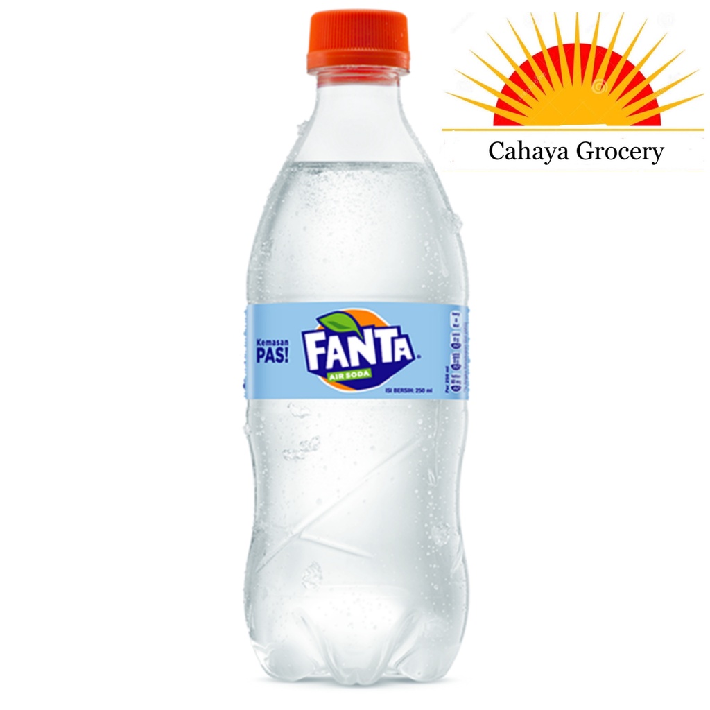 

Fanta Soda Water / Air Soda 250ml X 12 Botol