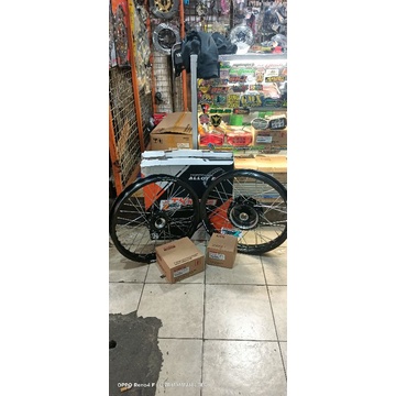Velg tk racing Japan 185 /215 set tromol original depan blakang ygp