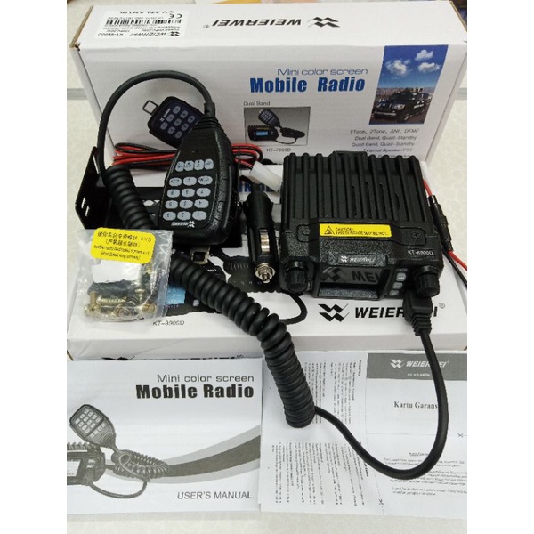 Radio rig weirwei 4 band original garansi 1 th