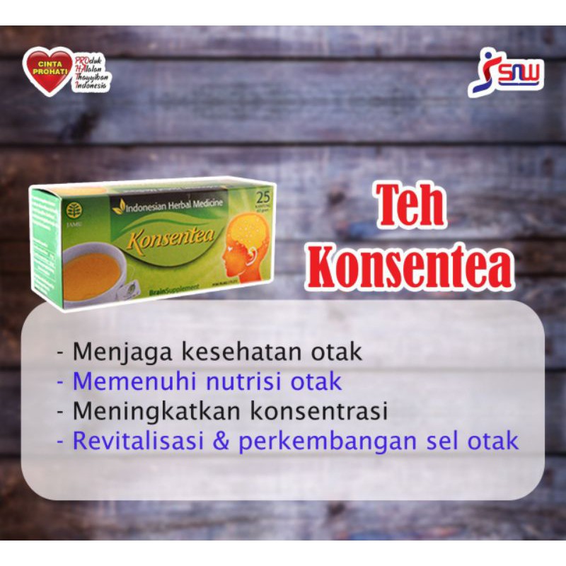 

Konsentea @25Kantung -Membantu Meningkatkan Fungsi Otak