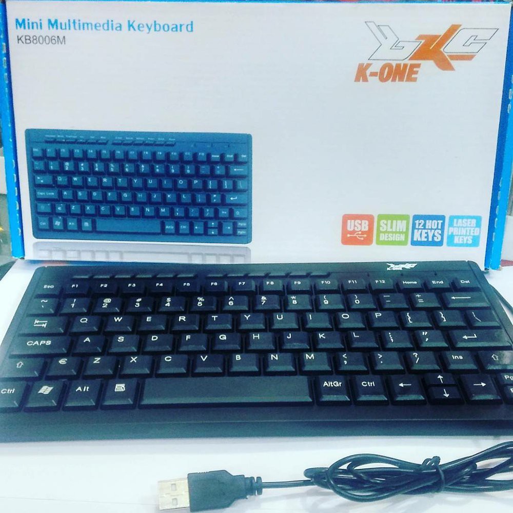 KEYBOARD USB MINI MULTIMEDIA