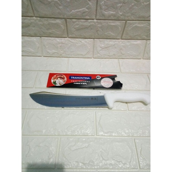 ORI Pisau Sembelih Butcher Bullnose Tramontina 12 inchi / Pisau Butcher Tramontina 12 inchi
