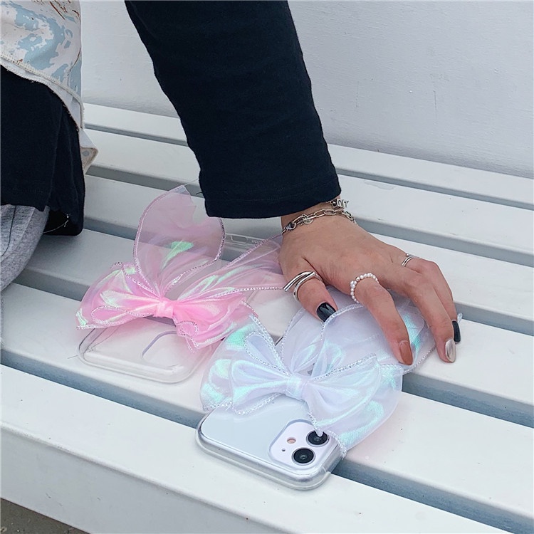 Case Pelindung Transparan Dengan Pita Untuk Iphone 14 6 6S 7 8 SE2020 7 + 8 PLUS 11 12 13 Mini PRO MAX