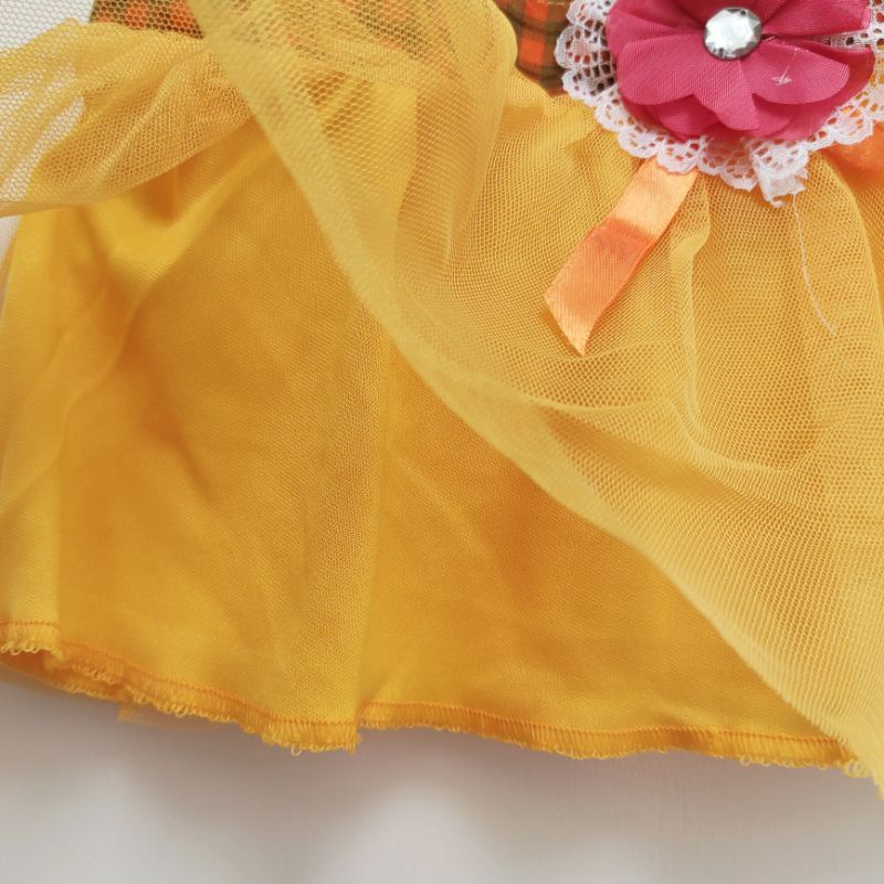 Dress rok tutu flowers anak bayi