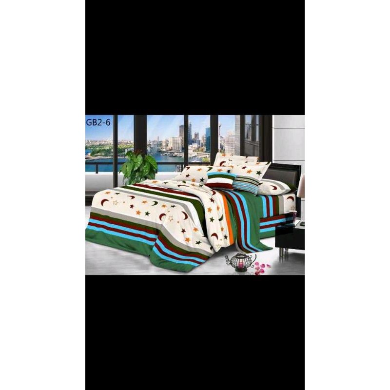 Sprei karet keliling seprai anti geser springbed/busa semua ukuran ada
