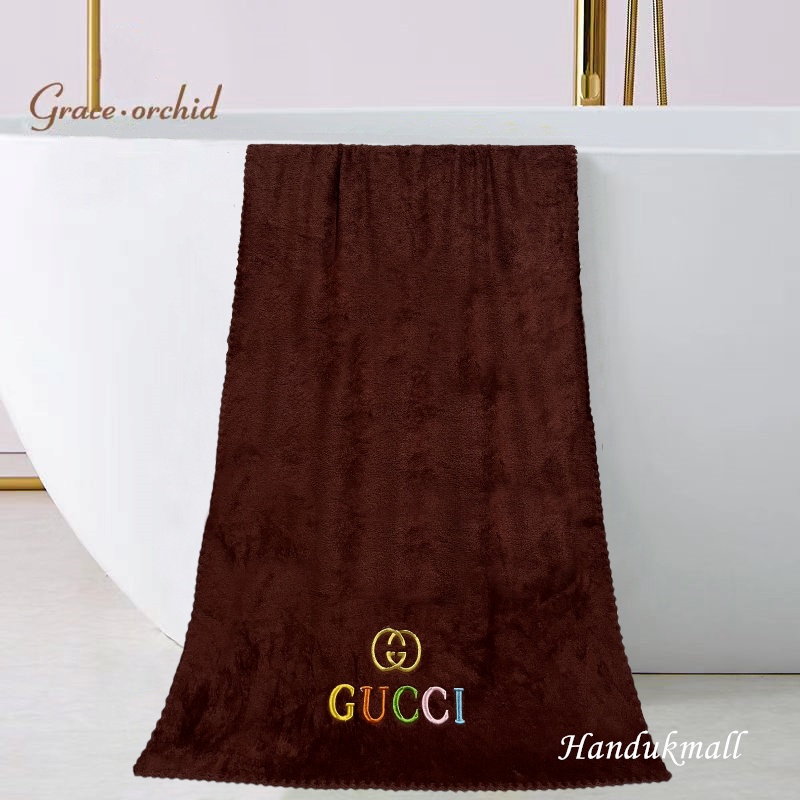 Handuk Mandi Dewasa Unisex 70x140cm Kamar Mandi Katun Menyerap Air Mozaik Terang Ohana Aren