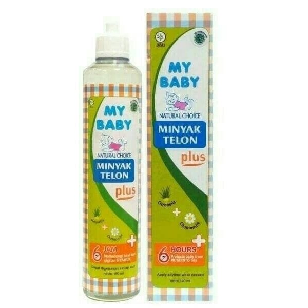 My Baby Minyak Telon Plus 145ml - Minyak Telon Plus Bayi