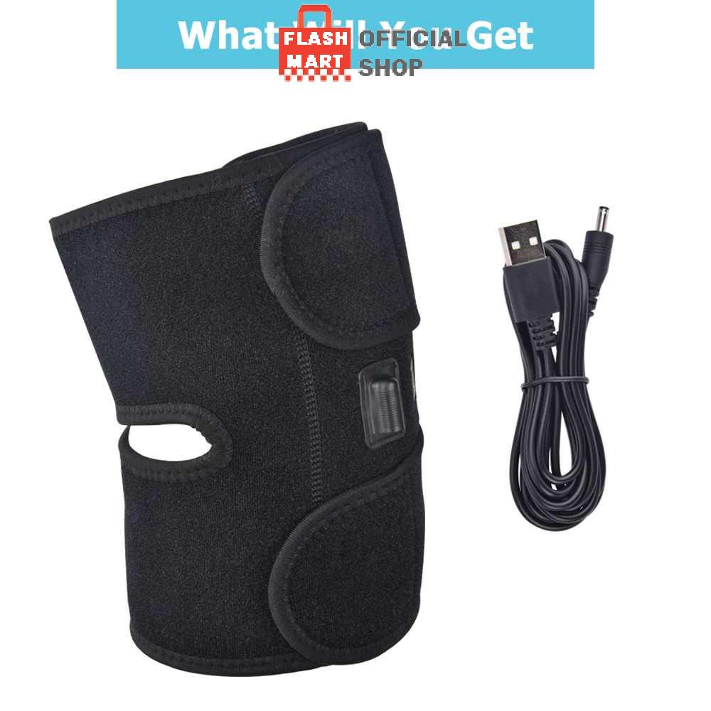 Flashmart Pelindung Lutut Heating Therapy Knee Support - 10237