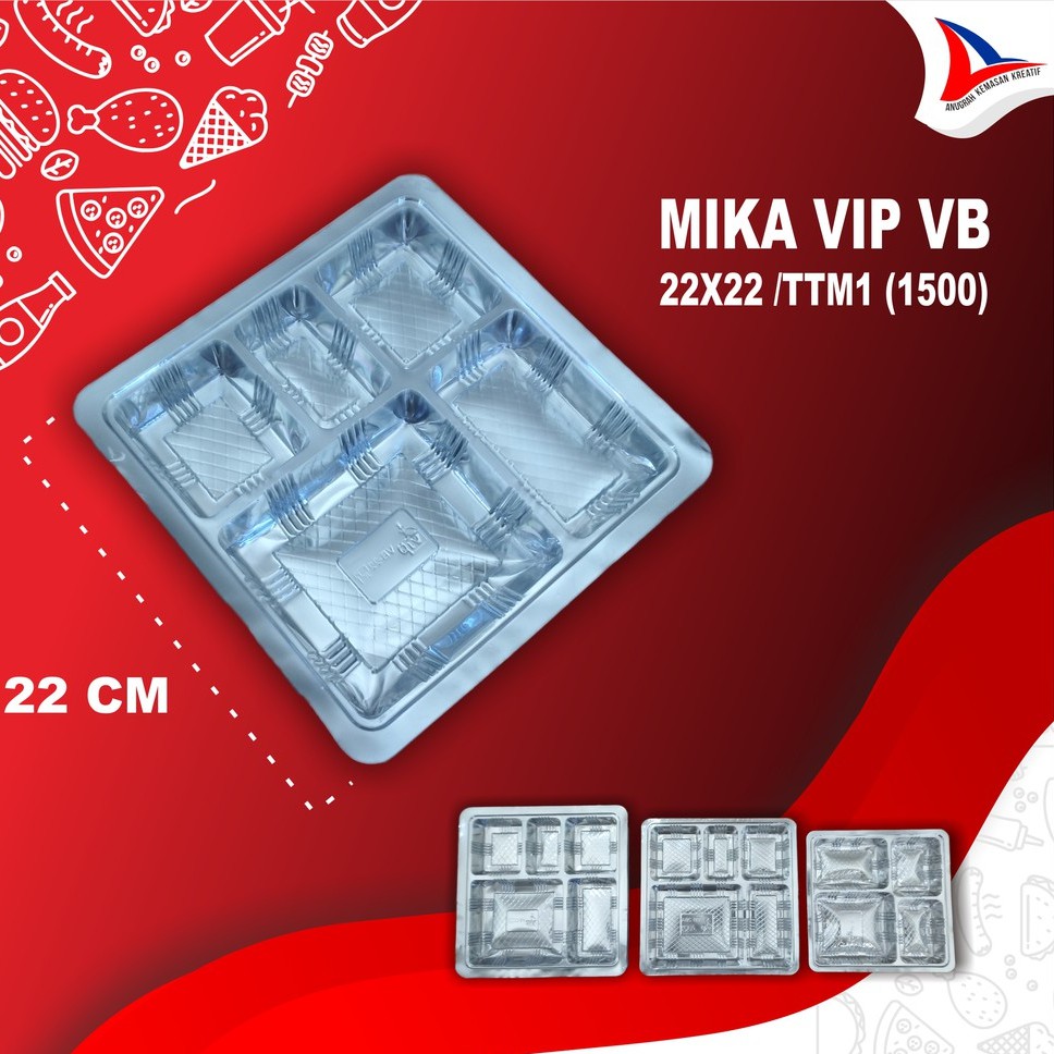 

Mika Dos Nasi Vip Vb 22x22 /Ttm1 (50 Pcs)