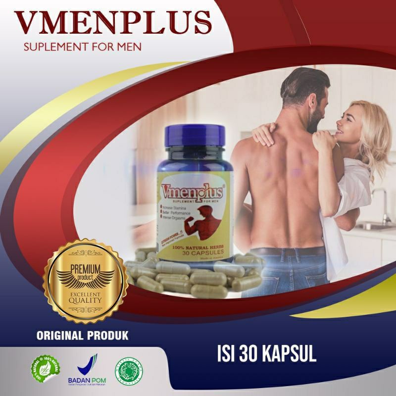 OBAT HERBAL KUAT PRIA ORIGINAL VMENPLUS ASLI 100% AMPUH