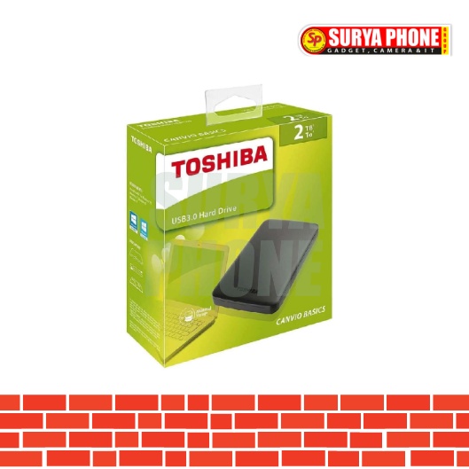 Hardisk External Toshiba 2TB Canvio Basics USB 3.0